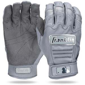 Franklin Pro Chrome Batting Gloves Grey