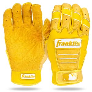 Franklin CFX Pro Hi-Lite Batting Gloves Yellow