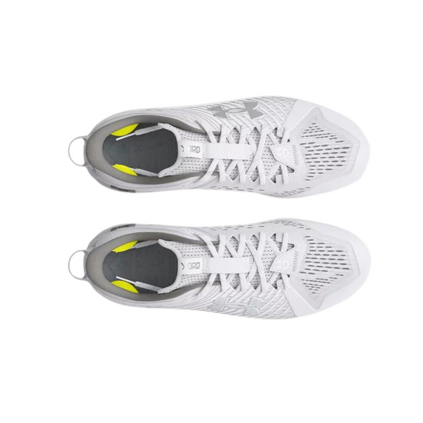Under Armour Yard Low TPU Baseball and Softball Cleats White