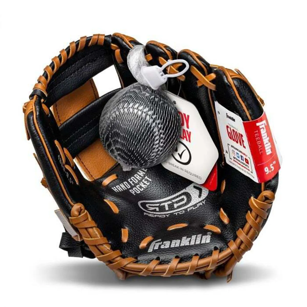 Two-Hands Foam Baseball Fielding Trainer - Team Town Sports