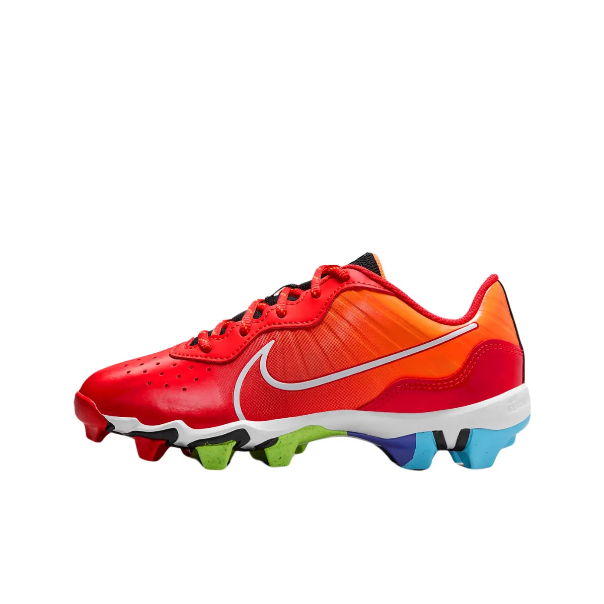 Nike Alpha Huarache 4 Keystone Kids Cleats | Crimson