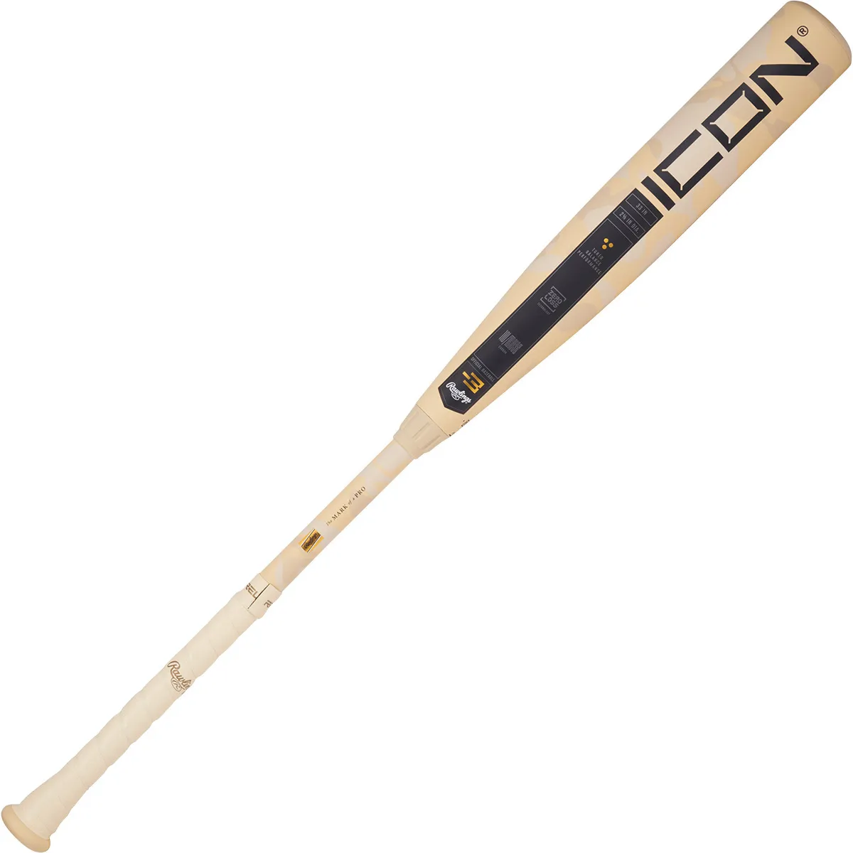 Rawlings Icon BBCOR Baseball Bat -3 | RBB5I3