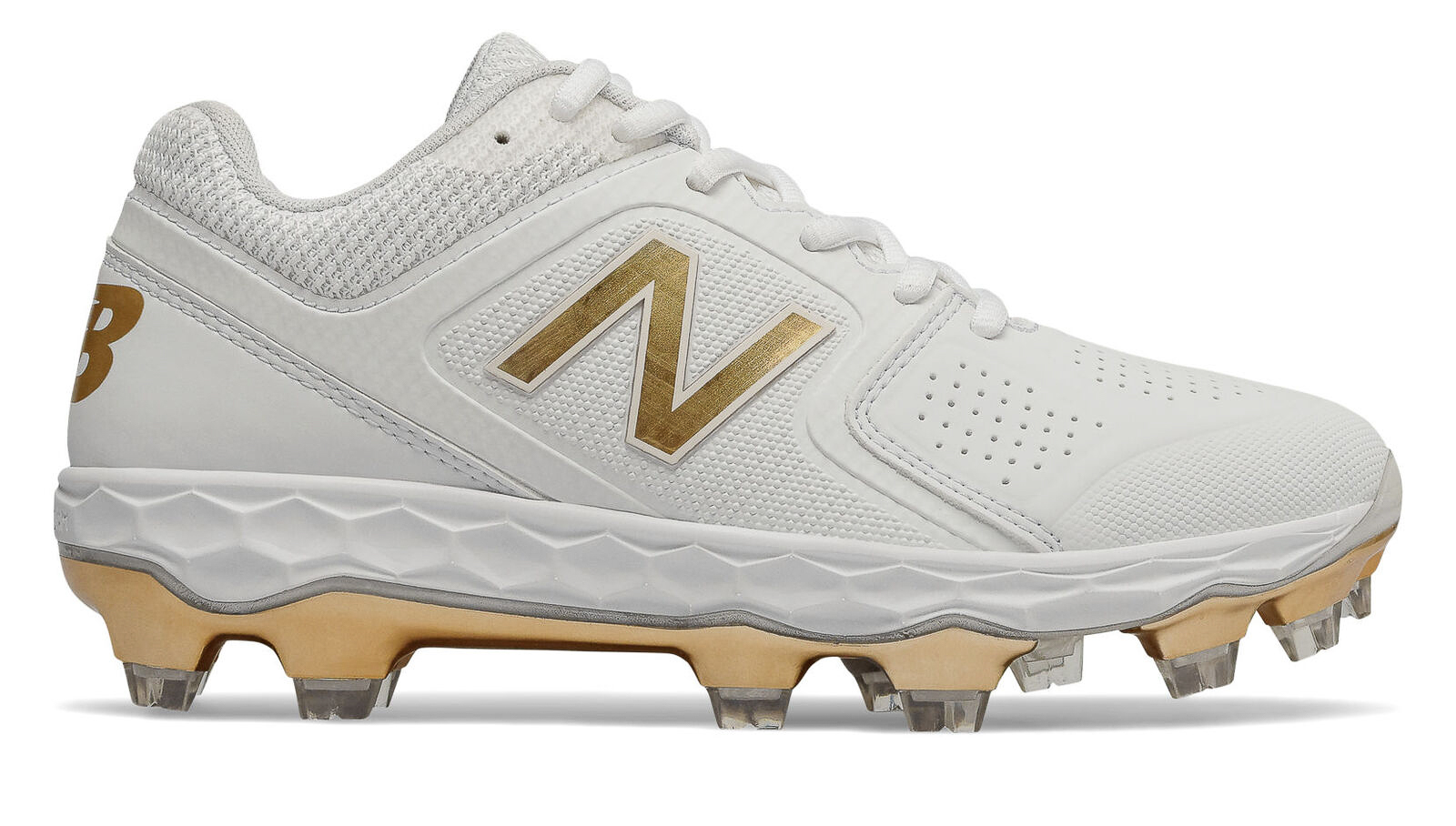 white new balance cleats