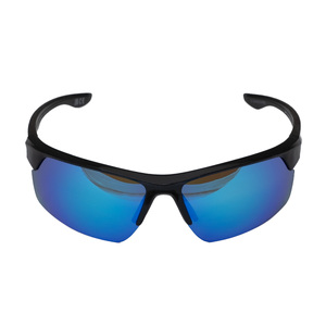 Rawlings Youth Half Rim Mirror Sunglasses Black/Blue