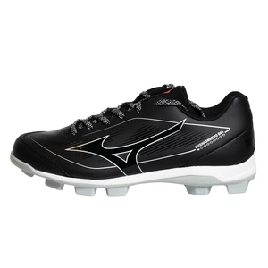 Mizuno Cushion Revo TPU Cleats | Black White