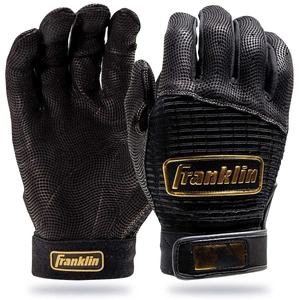 Franklin Pro Classic Adult Batting Gloves | Black-Gold