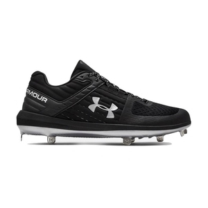 Under Armour Yard Low Metal Cleats - Black