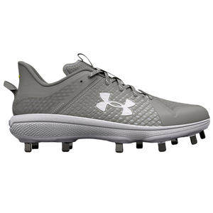Under Armour Yard Low MT Metal Cleats - Grey