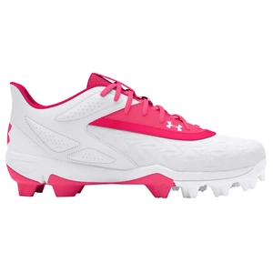 Under Armour Leadoff 3 TPU Moulded Youth Cleats | Pink