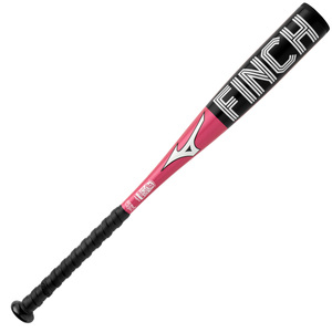Mizuno Finch Softball T-Ball Bat -13 Black / Pink