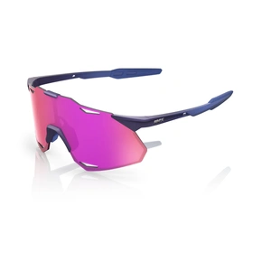100 Percent Hypercraft XS Satin Storm Sunglasses | Purple Mirror