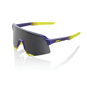 100 Percent S3 Matte Metallic Digitial Brights - Smoke Sunglasses