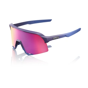 100 Percent S3 Satin Storm Metallic Sunglasses | Purple Mirror