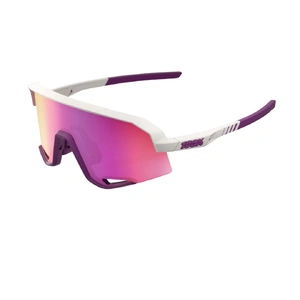 100 Percent Slendale Matte Chalk Sunglasses | Purple Mirror
