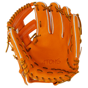 Atoms Professional Line Infielders Baseball Glove - Orange RHT