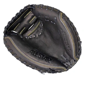 All Star Pro-Elite 33.5 Inch Catchers Mitt Black