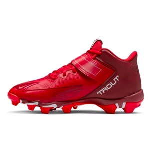 Nike Force Trout 8 Keystone Big Kids Cleats Red