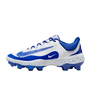 Nike Alpha Huarache Elite 4 Low MCS Moulded Cleats White/Royal