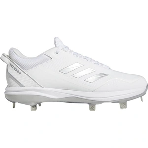 Adidas ICON 7 Metal Cleats White