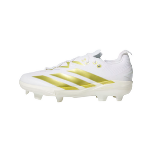 Adidas AdiZero Electric 2 Moulded TPU Cleats | White & Gold