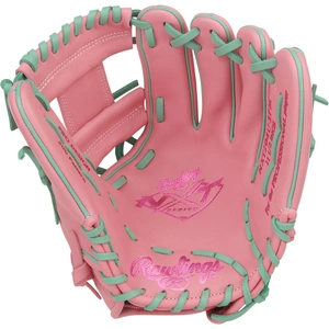 Rawlings NXT 11.5 Inch Baseball Glove | Pink & Mint