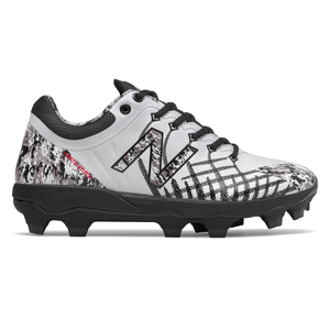New Balance PL4040C5 TPU Moulded Cleats Pedroia White with Black Camo