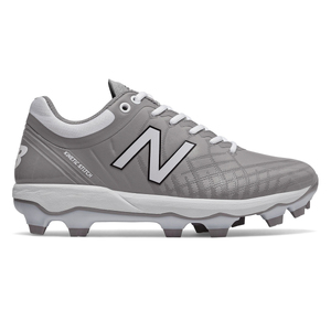 New Balance PL4040V5 TPU Moulded Cleats Grey with White