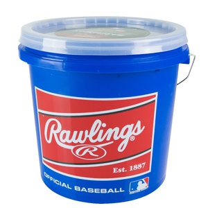 Rawlings Bucket of 24 Baseballs