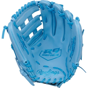 Rawlings R9 11.75 Inch Baseball Glove | Columbia Blue