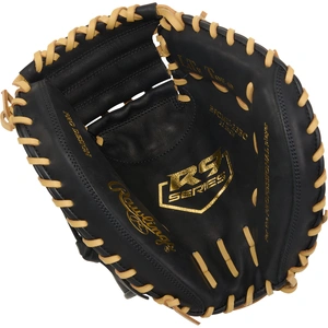 Rawlings R9 32 Inch Youth Catchers Mitt | Black & Camel
