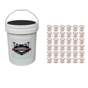 Red Stitches Bucket Of Baseballs | 3 Dozen