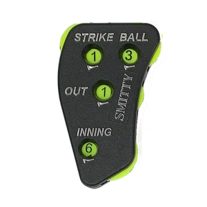 Smitty 4 Wheel Umpire Indicator Yellow