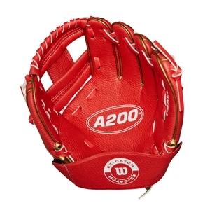 Wilson A200 Ez Catch 9 Inch T-Ball Glove Red