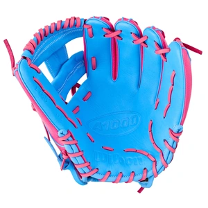 Wilson A1000 1786 11.5 Inch Secret Menu Baseball Glove | Pink & Blue