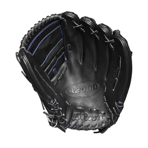 Gant Wilson A2000 12.5' Pro Stock - Main Gauche - Noir, Or Et Rouge - Cuir