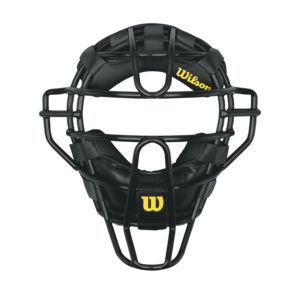 Wilson Dyna Lite Umpire Steel Facemask - Black