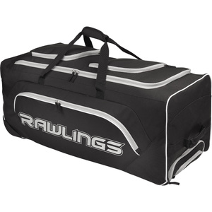 Rawlings YADI Wheeled Catcher Bag Black